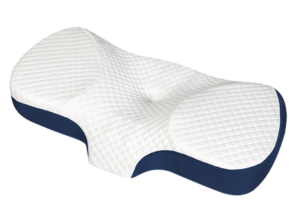 Dreamz Memory Foam Pillow Pillowcase Supprt Blue Rebound-1910149779757862920