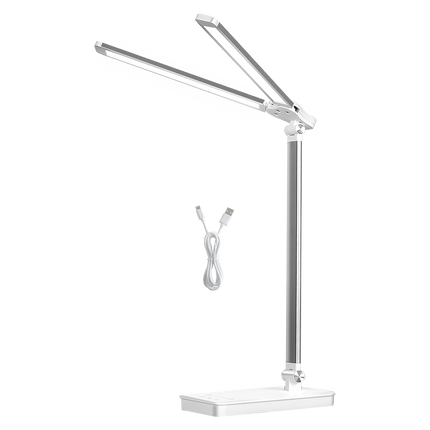 Emitto Double Head Desk Lamp LED Light Eye Caring USB-1973193534244786184