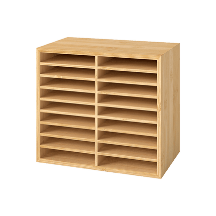 Levede Bamboo Marker Organizer Large Capacity Holder-1973193604943974408