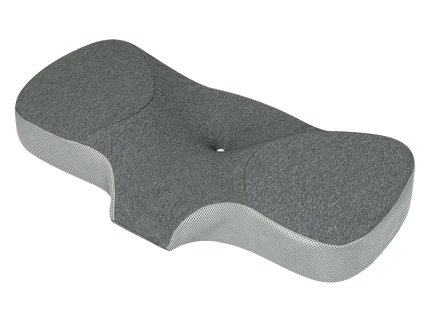 Dreamz Memory Foam Pillow Pillowcase Supprt Grey Rebound-1910149779900469256