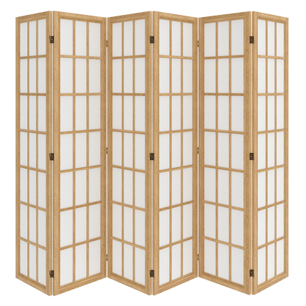 Levede 6 Panel Room Divider 170cm Freestanding Screen-1973193605787029512