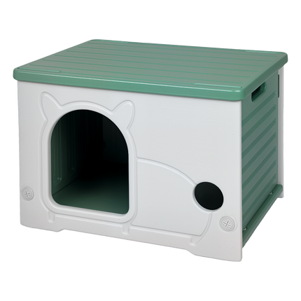 Pawz Outdoor Indoor Dogs Kennel Plastic Puppy Pet House-2011971115345383432