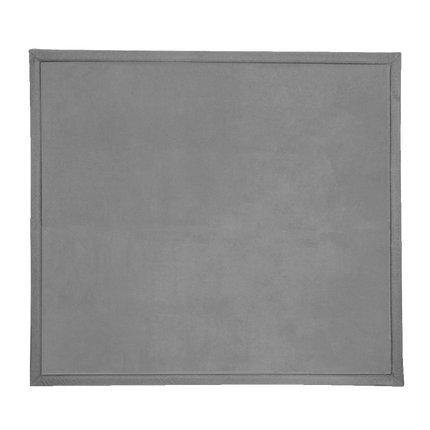 Marlow Coral Velvet Area Rugs Large Mat 180x200cm Grey-1973193521447964680