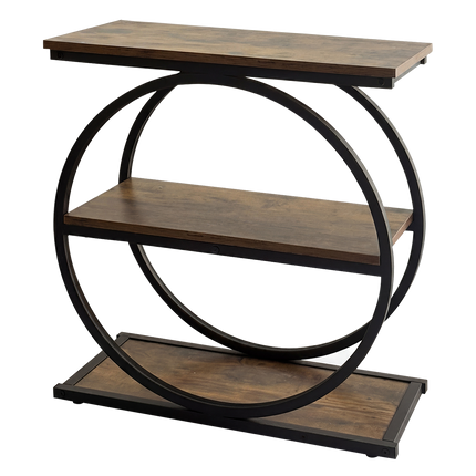 Levede Narrow Side Table 3 Tiers End Table Adjustable Sofa Side Table Bedroom-2050059016712884232