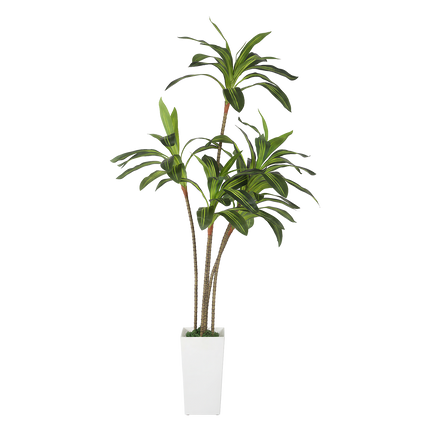 Lambu Artificial Dracaena Tree Lifelike Fake Leaves Artificial Plants Indoors-2050056792347643912