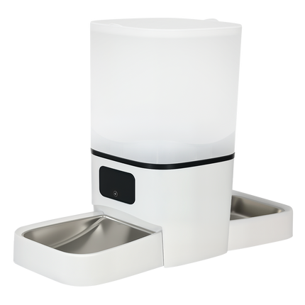 PaWz 6L Automatic Pet Feeder 2 Bowl Food Dispenser-2029387318351237128