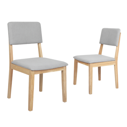 Levede 2x Dining Chair Armless Upholstered Seat-1975420338875535368