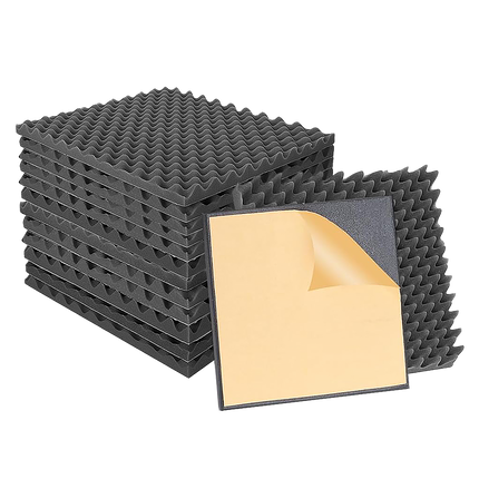 14PC Acoustic Foam Wall Panels 50x50x5cm-1973193522542678024