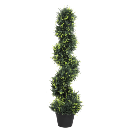 Lambu Artificial Spiral Cedar Tree-1975420332865097736