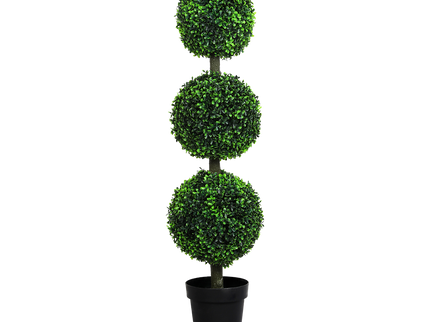 Lambu Artificial Triple Ball Boxwood Trees-1910112267198926856