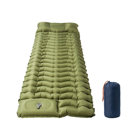 Mountview Camping Sleeping Pad Ultralight Inflatable Mattress Bed Pillow Hiking-2050059023172112392