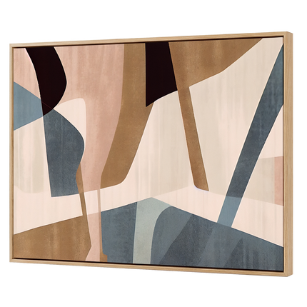 Yezi  Wall Art Canvas Modern Abstract 70×100cm Framed Artwork Home Office Decor-2050059006847881224