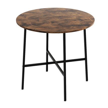 Levede Dining Table Round Kitchen 4 Person Coffee 80cm-2017004931596292104