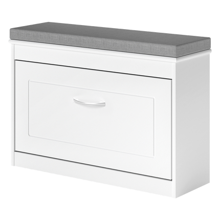 Levede 75cm Shoe Rack Storage Cabinet Bench Cosy Padded Seat Organiser Cupboard-2050056774161141768