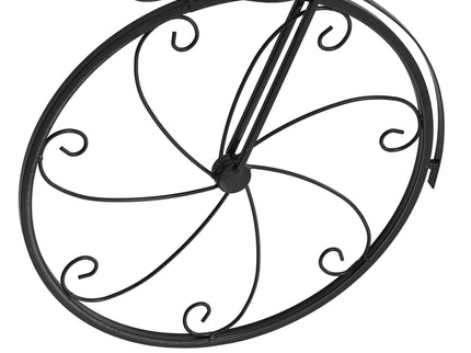 Levede Plant Stand Outdoor Indoor Metal Black-1864184708611575812