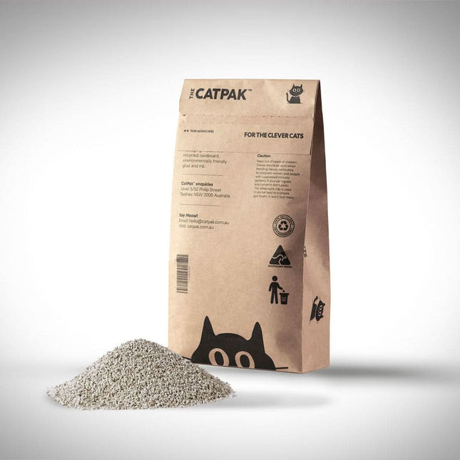 Portable Cat LItter Box 2x 3L Cat Litter 6Ltr With Box-1966287383771090946