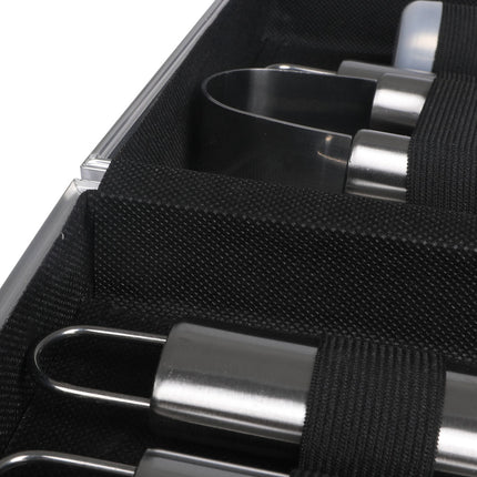 Moyasu 18Pcs BBQ Tool Set Stainless-1975420517120872453