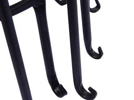 4 x Levede Metal Plant Stand Outdoor Black-1894516825329373189