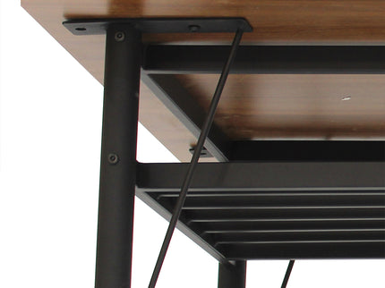 Levede Dining Table Storage Shelf 4-6 Seater 150cm-1910113302139244550
