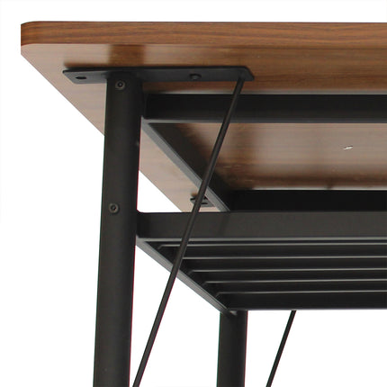 Levede Dining Table Storage Shelf 4-6 Seater 150cm-1975420499123113990