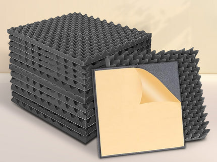 14PC Acoustic Foam Wall Panels 50x50x5cm-1910112285842608135