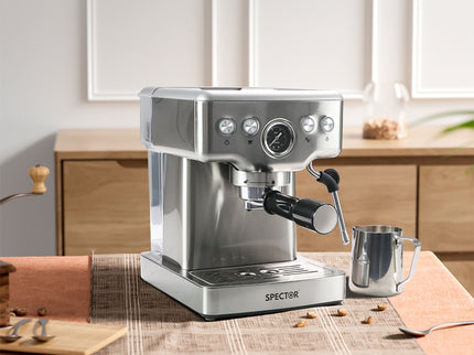 Spector 20 Bar Coffee Machine Espresso Maker with Milk Frother-1942353418802827271