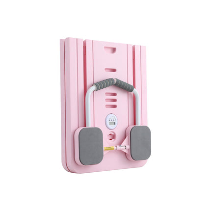 Everfit Pilates Reformer Abdominal Exercise Board Push Up Set Fitness Pink