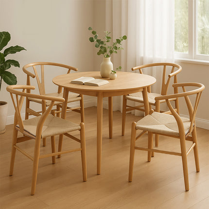 Levede 4x Dining Chairs Wooden Hans-2006732745992179719
