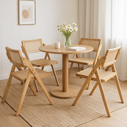 Levede 4X Dining Chairs Foldable Accent-2006732726266368007