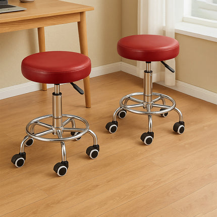 Levede 2x Salon Stool Swivel Barber Stools-2006732742557044743