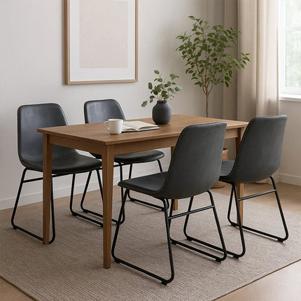 Levede 4x Dining Chairs Kitchen Table-2006732732427800583