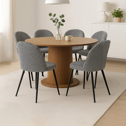 Levede 6x Dining Chairs Kitchen Cafe-2006732721447112711