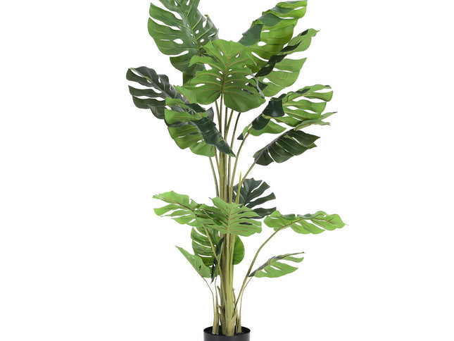 Artiss 140cm Artificial Monstera Tree Faux Trees Indoor Decor Artificial Plants Lifelike Plant 1.4M