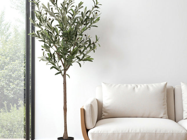 Artiss 155cm Artificial Olive Tree Faux Trees Indoor Decor Artificial Plants Lifelike Plant