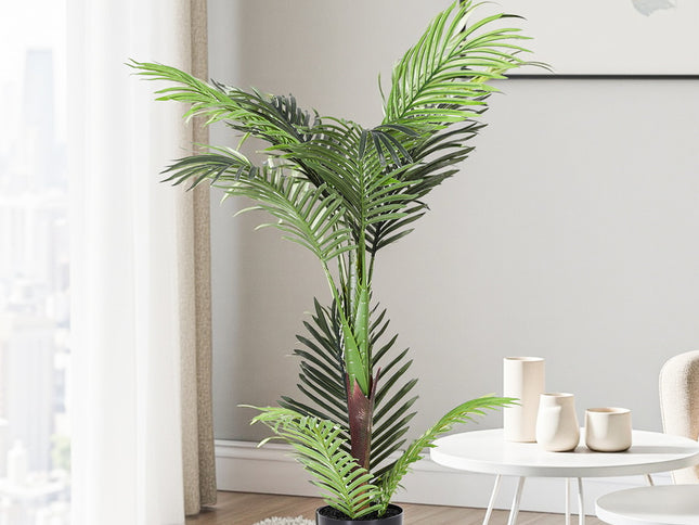 Artiss 100cm Artificial Palm Tree Faux Trees Indoor Decor Artificial Plants Lifelike Plant