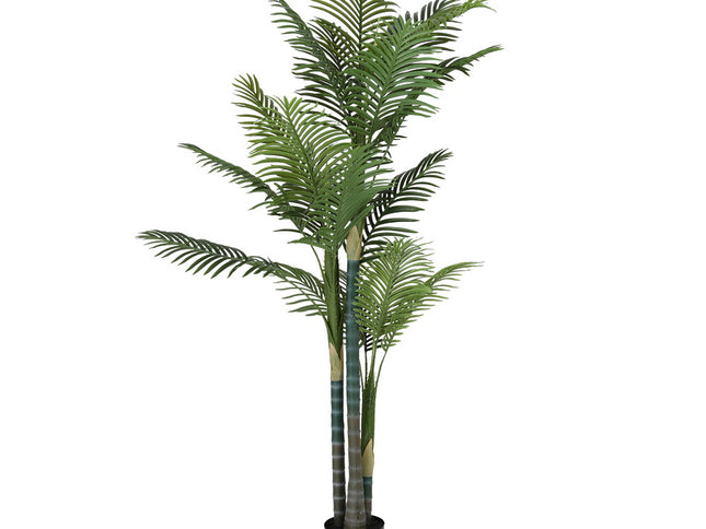 Artiss 180cm Artificial Palm Tree Faux Trees Indoor Decor Artificial Plants Lifelike Plant 1.8M