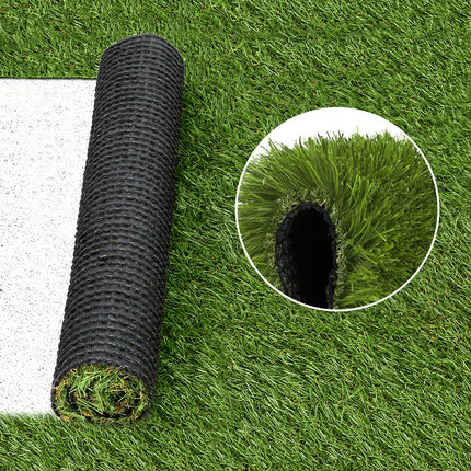 Prime Turf Artificial Grass 30mm 2mx5m Synthetic Fake Lawn Turf Plastic Plant 4-coloured