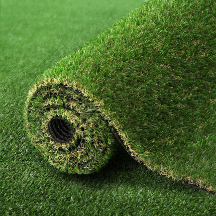 Prime Turf Artificial Grass 30mm 2mx5m Synthetic Fake Lawn Turf Plastic Plant 4-coloured