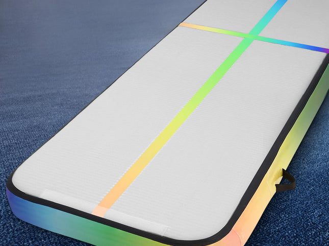 Everfit 4X1X0.2M Air Track Inflatable Tumbling Mat Gymnastics Yoga Mat