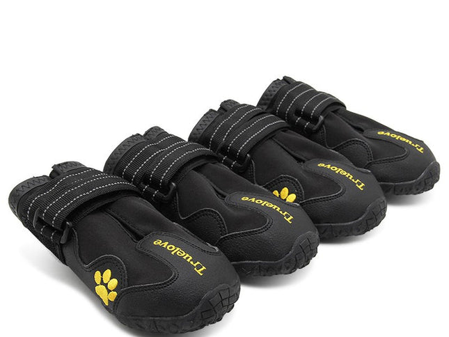 True Love Outdoor Adventure Dog Shoes - Black, Size 5-1831155656032391168
