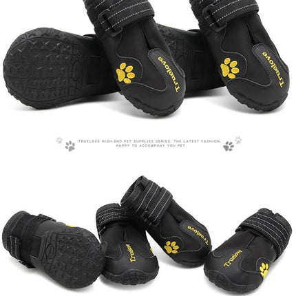 Whinhyepet Outdoor Adventure Dog Shoes - Green, Size 6-1962324869773398022