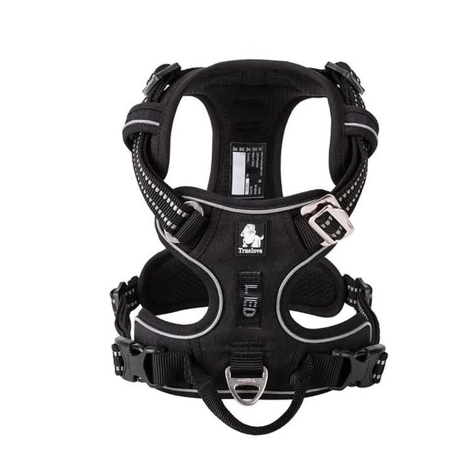 True Love No Pull Explosion Proof Dog Harness - Black, S-1831155630392610817