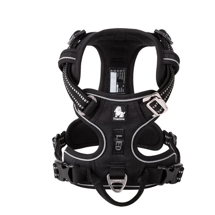 True Love No Pull Explosion Proof Dog Harness - Black, S-1831155630392610817