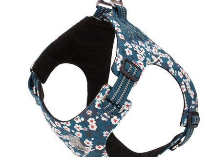 True Love Floral Doggy Harness - Blue, XS-1831155624671580160