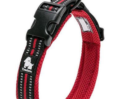 True Love Heavy Duty Reflective Dog Collar - Red, XS-1831155612457766912