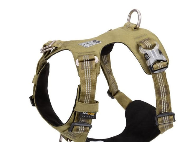 True Love Lightweight Reflective Harness - Army Green, S-1831155641268441090