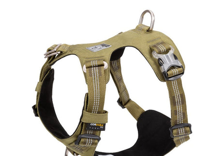 True Love Lightweight Reflective Harness - Army Green, XL-1831155641641734146