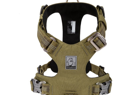 True Love Lightweight Reflective Harness - Army Green, XL-1831155641641734145