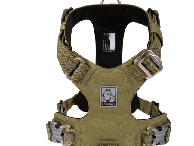 True Love Lightweight Reflective Harness - Army Green, XS-1831155641138417665