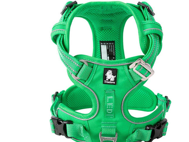 True Love No Pull Explosion Proof Dog Harness - Green, XS-1831155632150024193